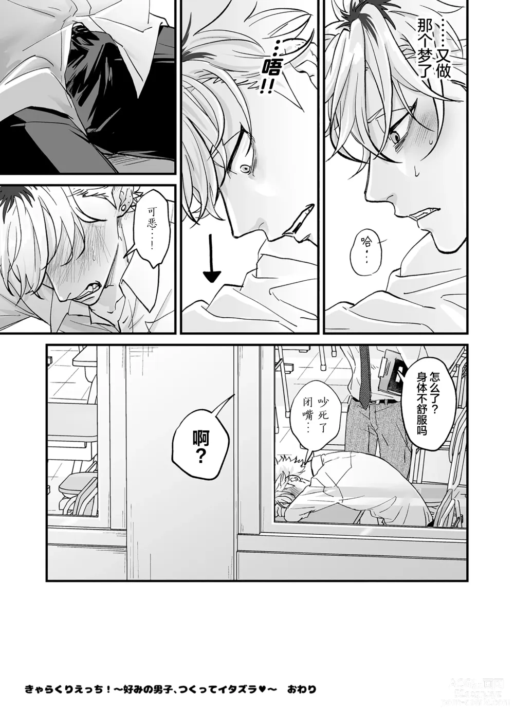 Page 43 of doujinshi 色色捏人！~捏個喜歡的男孩子、玩弄他吧~