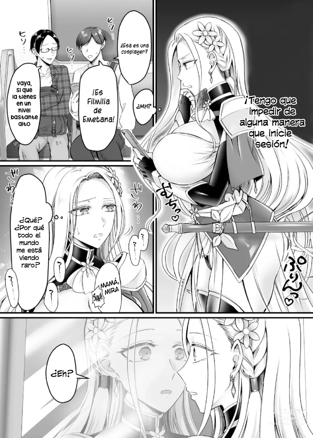 Page 23 of doujinshi Genjitsu Douki Gacha ~Nekura Otaku no Yome Chara ni Saserareta Ore~