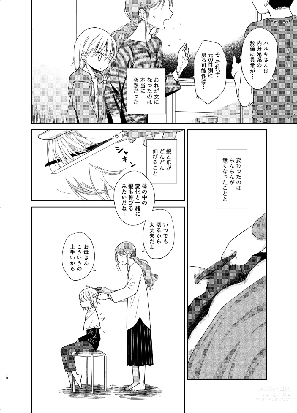 Page 215 of doujinshi TS Shoujo Haruki-kun Soushuuhen