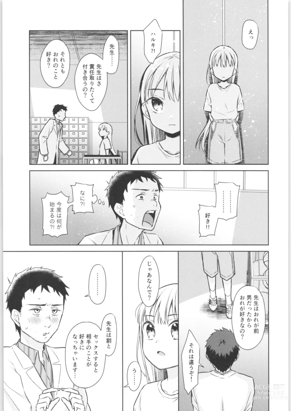 Page 58 of doujinshi TS Shoujo Haruki-kun Soushuuhen