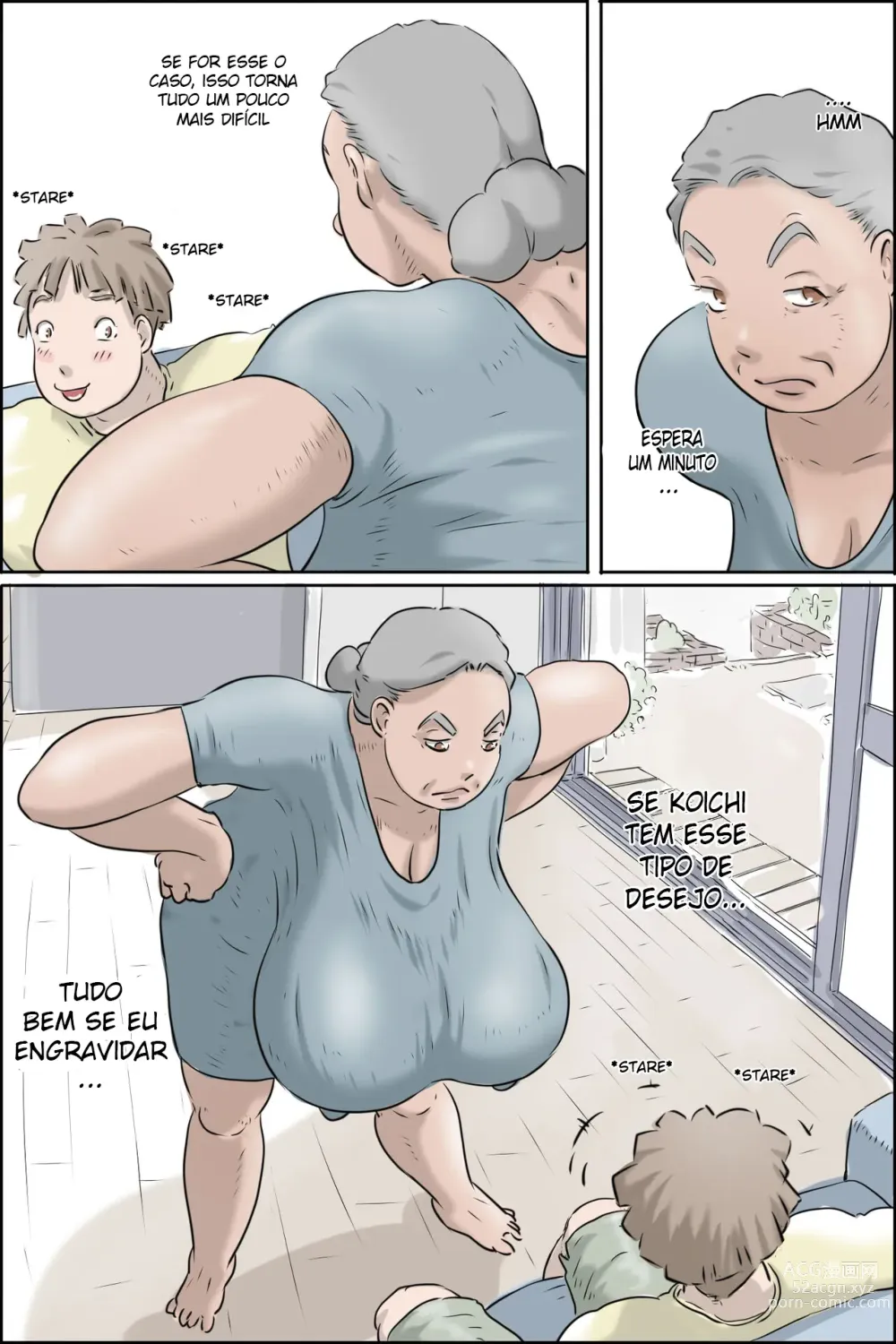 Page 12 of doujinshi Pandemia de gravidez de fluxo claro [Português] Ican