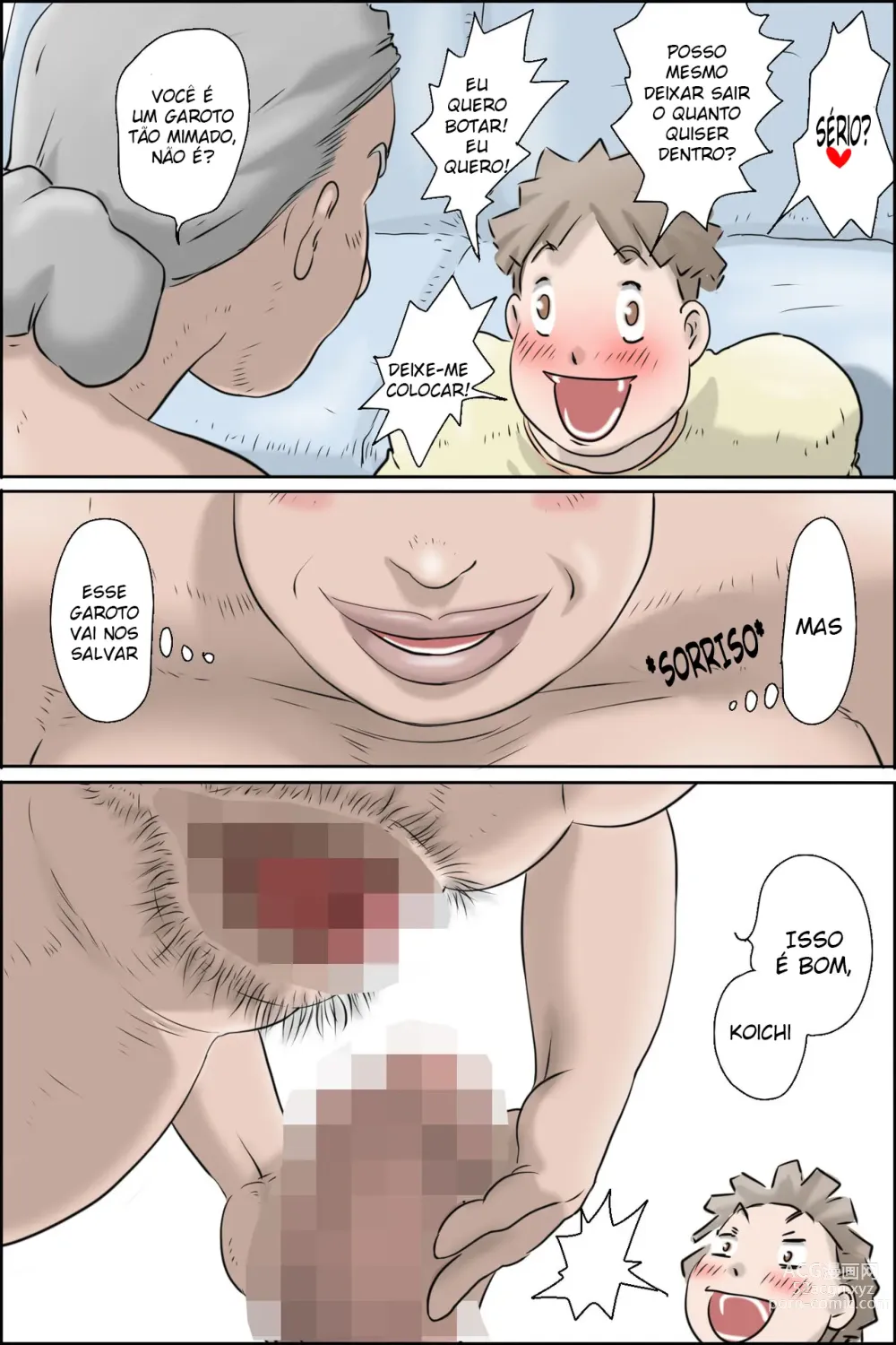 Page 44 of doujinshi Pandemia de gravidez de fluxo claro [Português] Ican