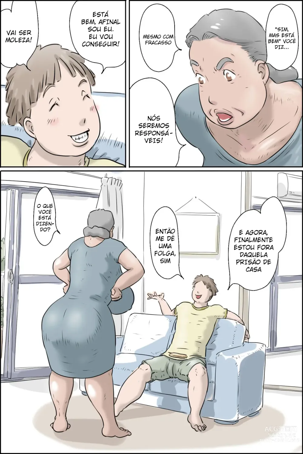 Page 8 of doujinshi Pandemia de gravidez de fluxo claro [Português] Ican