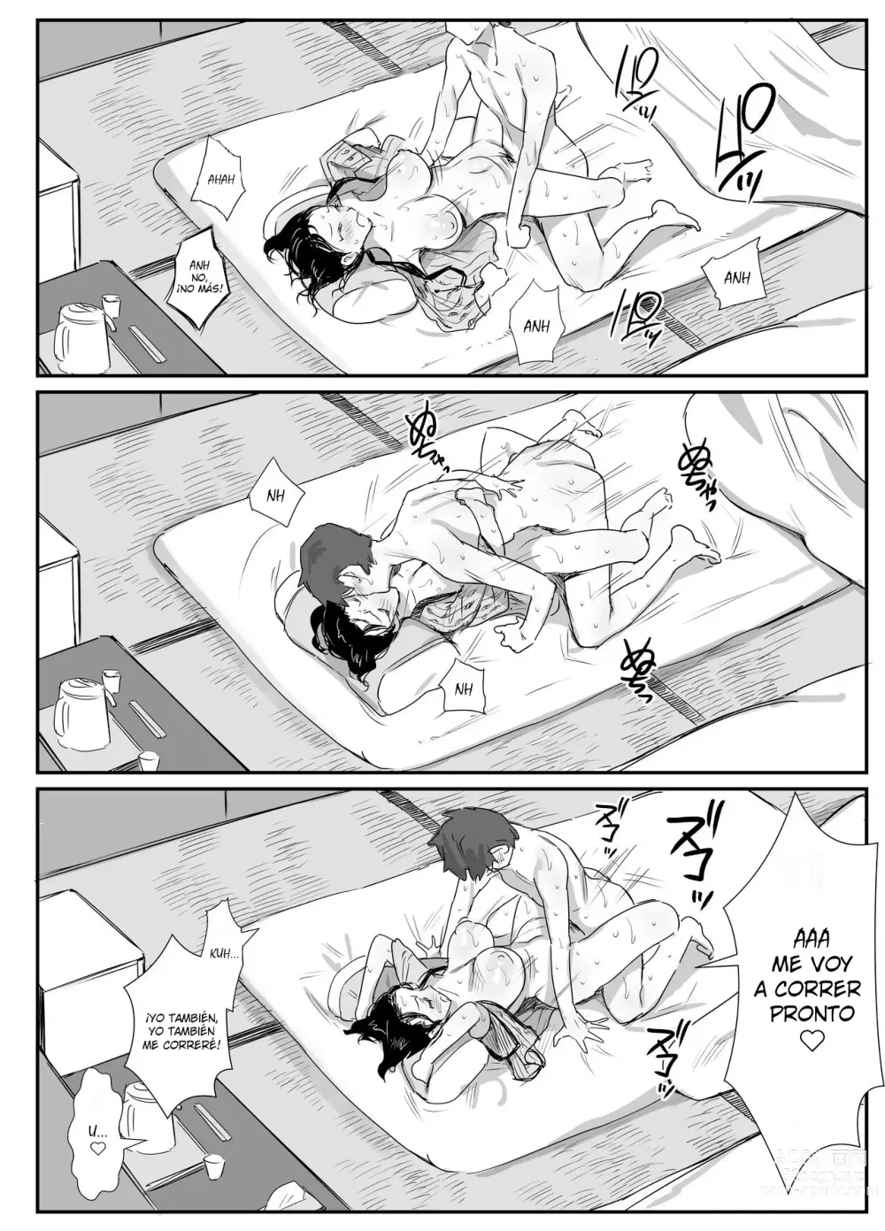 Page 7 of doujinshi Natsu to Oba-san Tokubetsu Hen ~Onsen Ryokou no Ken~