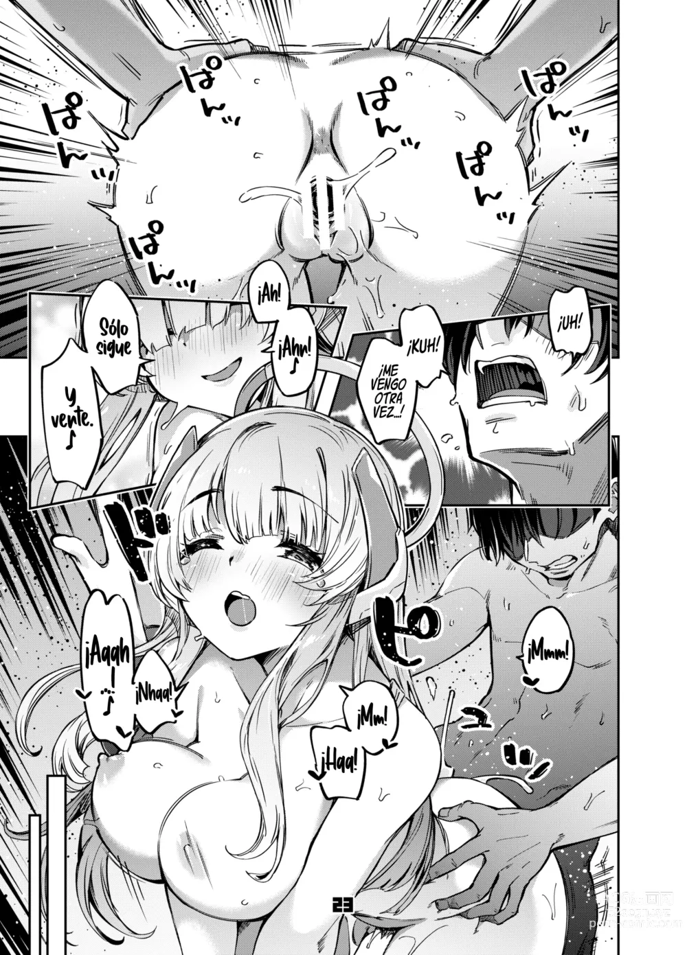 Page 22 of doujinshi Sensei? Yuuka-chan ni wa Naisho desu yo