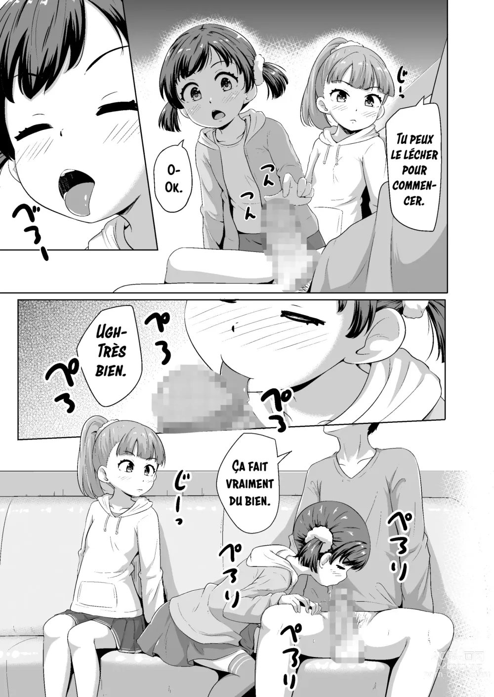 Page 10 of doujinshi Comment faire des trucs pervers avec deux petites filles en même temps