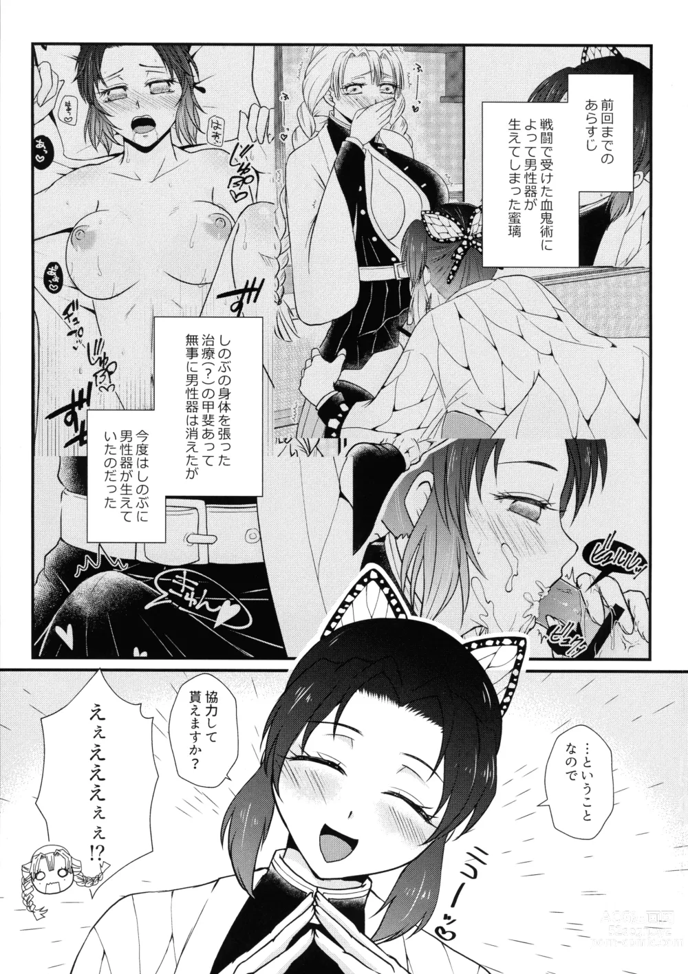 Page 3 of doujinshi Gotsugou! Futanari Kekkijutsu Ni