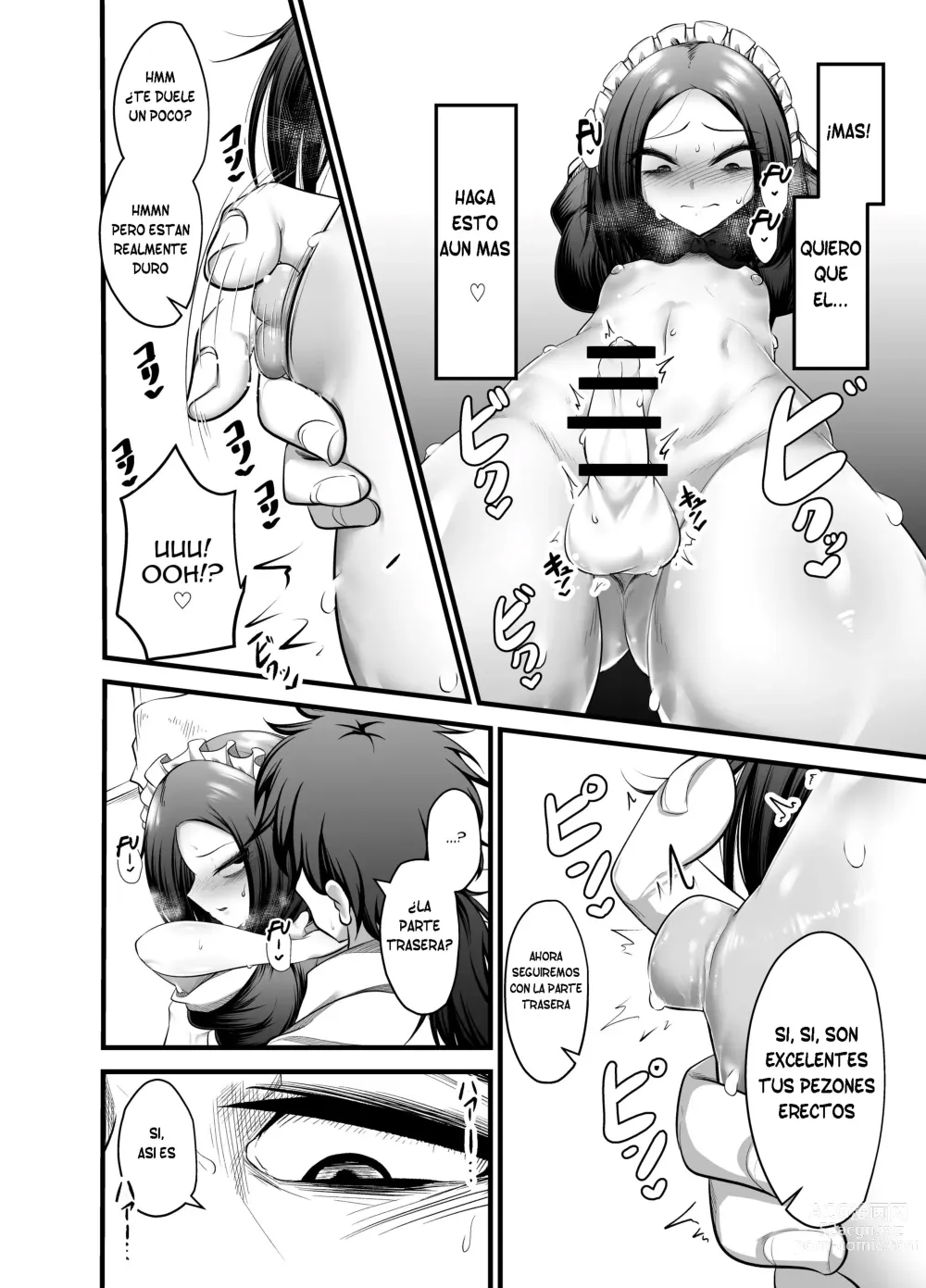 Page 17 of doujinshi Otokonoko Dorei Maid no Moro