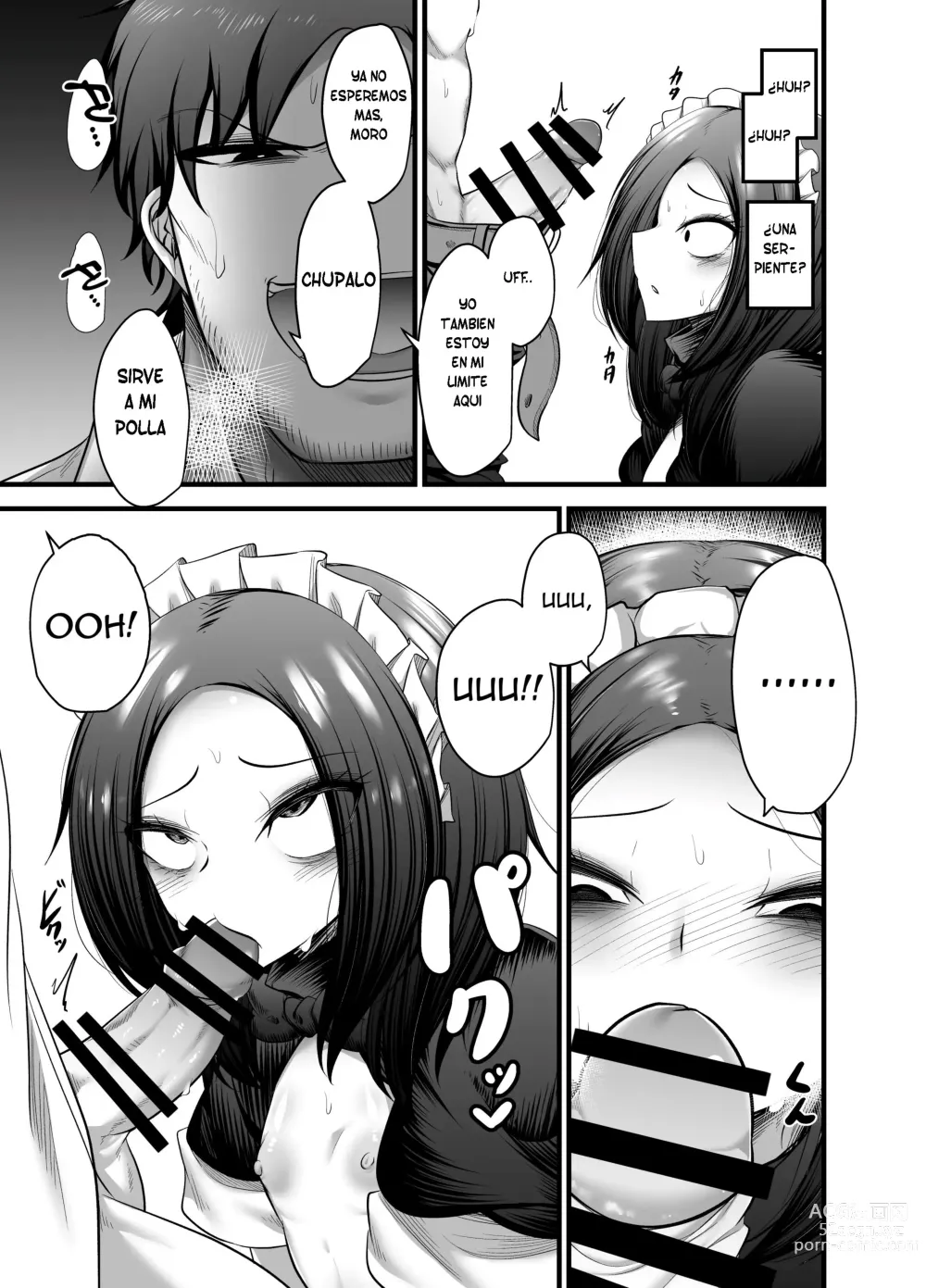 Page 20 of doujinshi Otokonoko Dorei Maid no Moro