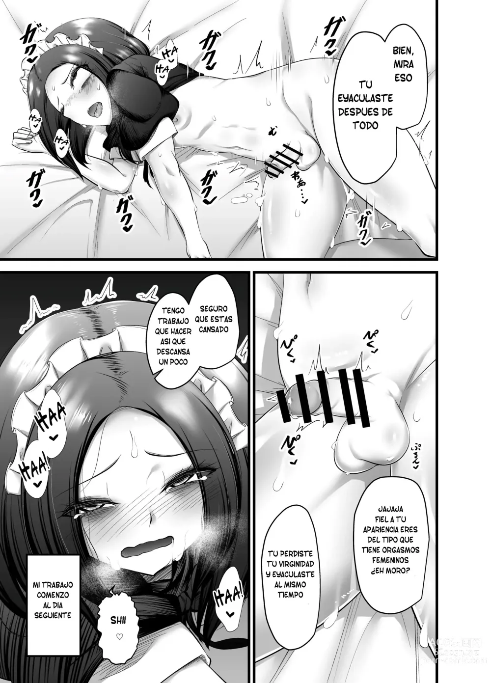 Page 30 of doujinshi Otokonoko Dorei Maid no Moro