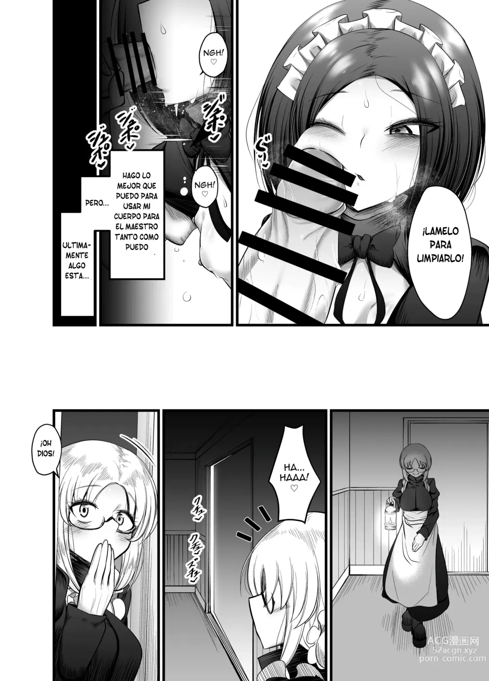 Page 35 of doujinshi Otokonoko Dorei Maid no Moro