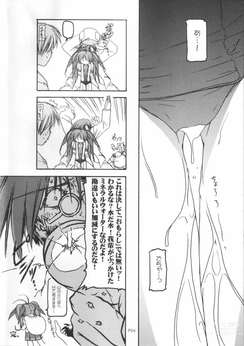 Page 4 of doujinshi Sukumizu Bon ~Ikumin to  Kozukuri  Hen~