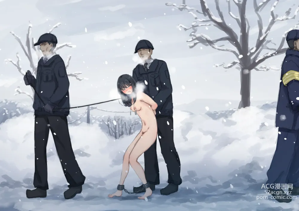 Page 54 of doujinshi Public property Sex Slave Girl - Ex - Collection in the Snow -