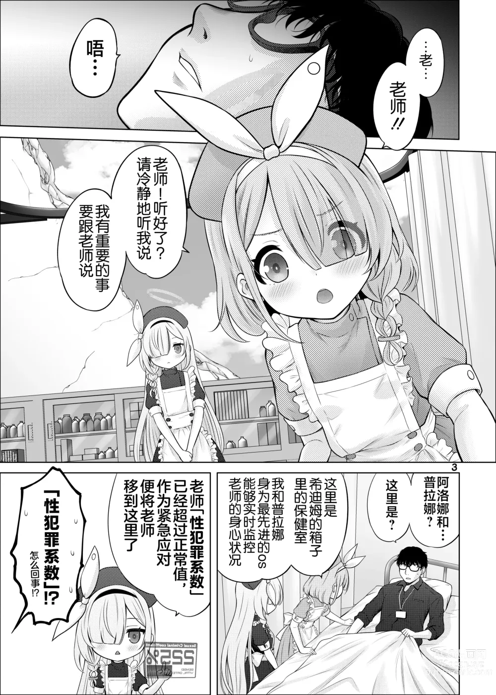 Page 2 of doujinshi AroPla no Hokenshitsu