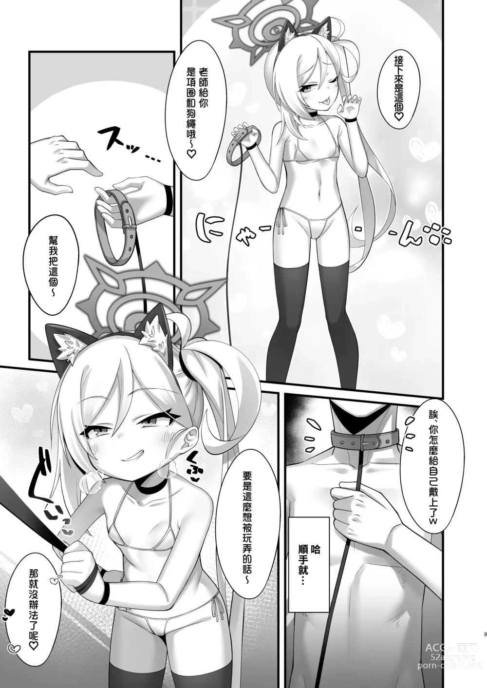 Page 9 of doujinshi Mutsuki-chan ni Cosplay Ecchi Game de Kateru Wakenai yo ne