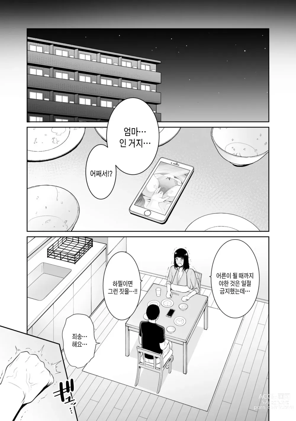 Page 112 of manga 거절을 못하는 엄마 (decensored)