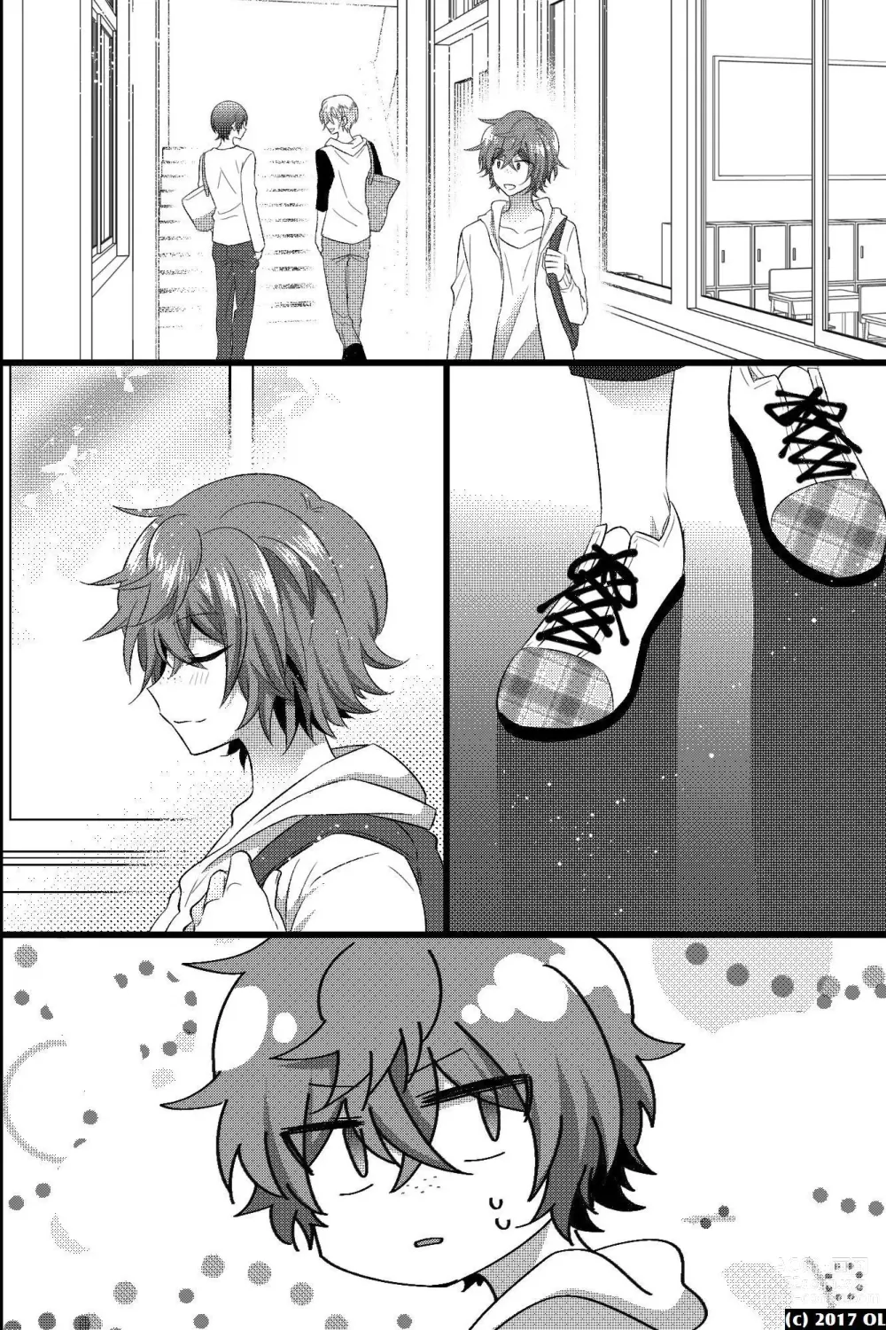 Page 52 of doujinshi Nonke dakedo Moteo Futari ni Semerarete Hatsu Ana o Sasagemashita