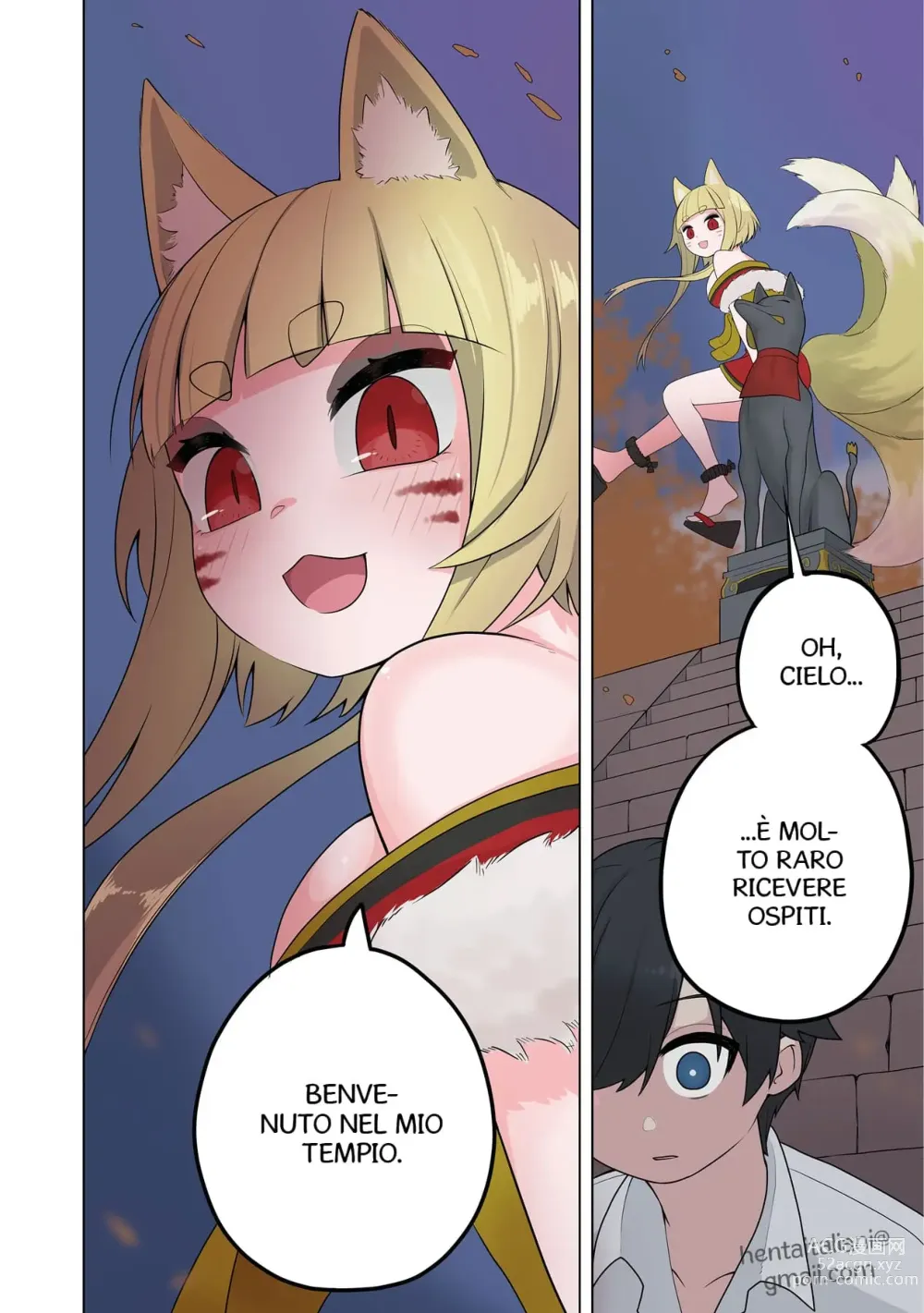 Page 4 of doujinshi Inran Kitsune Musume no Kamikakushi