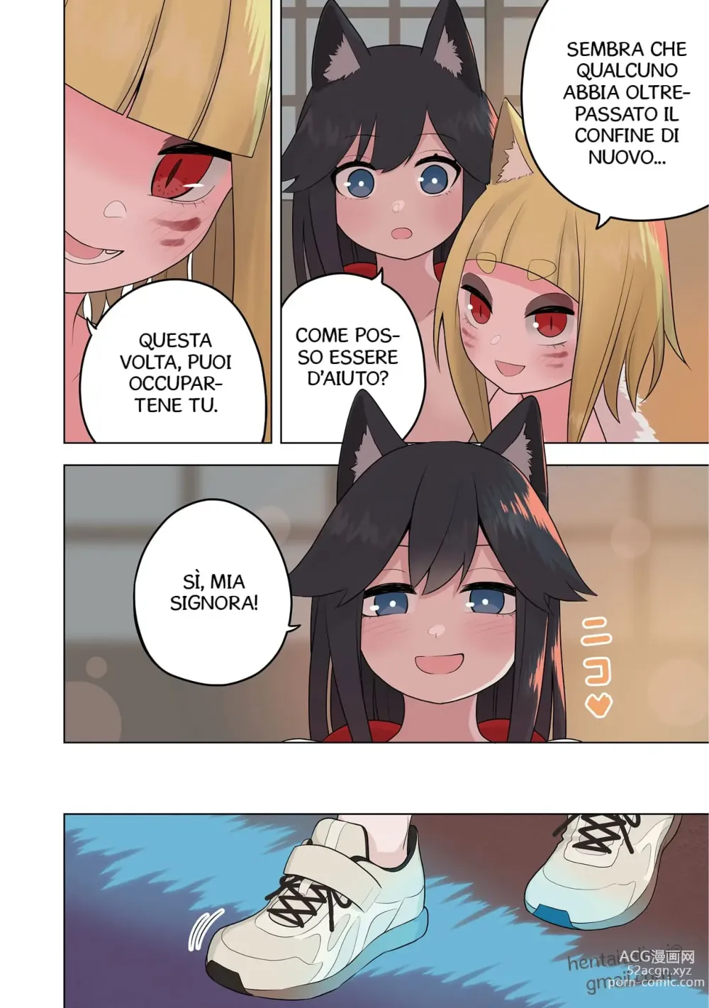 Page 34 of doujinshi Inran Kitsune Musume no Kamikakushi