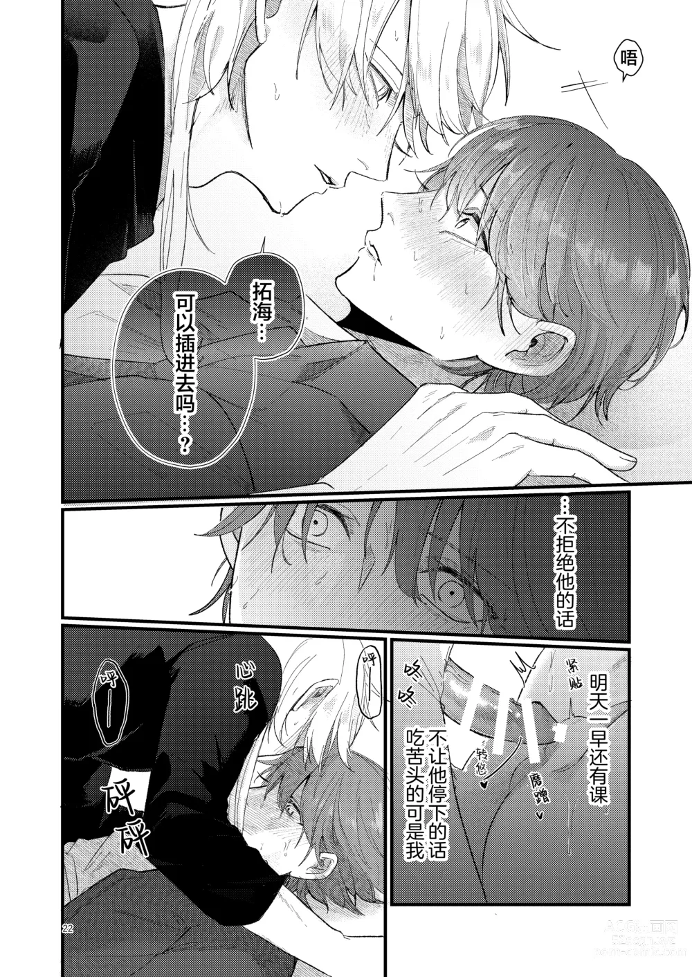 Page 22 of doujinshi 捡回家的猫竟是猫妖