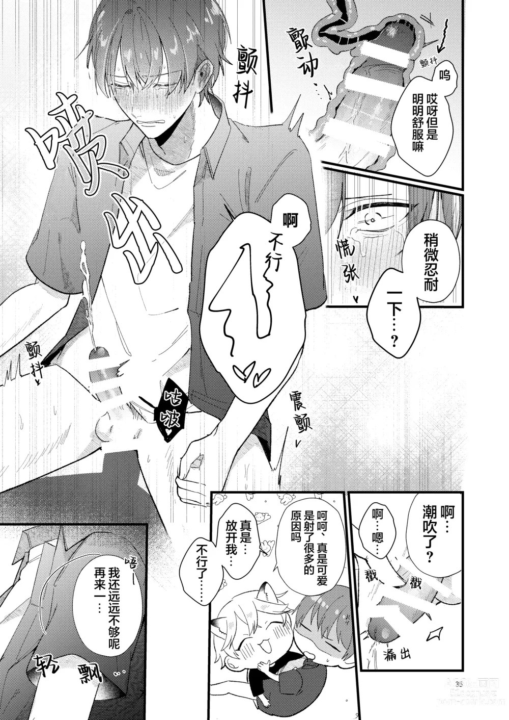 Page 35 of doujinshi 捡回家的猫竟是猫妖