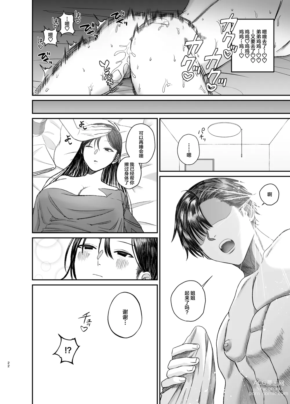 Page 22 of doujinshi Ane de Shikoru Otouto to Onaritai Ane ga Souguu shita Kekka