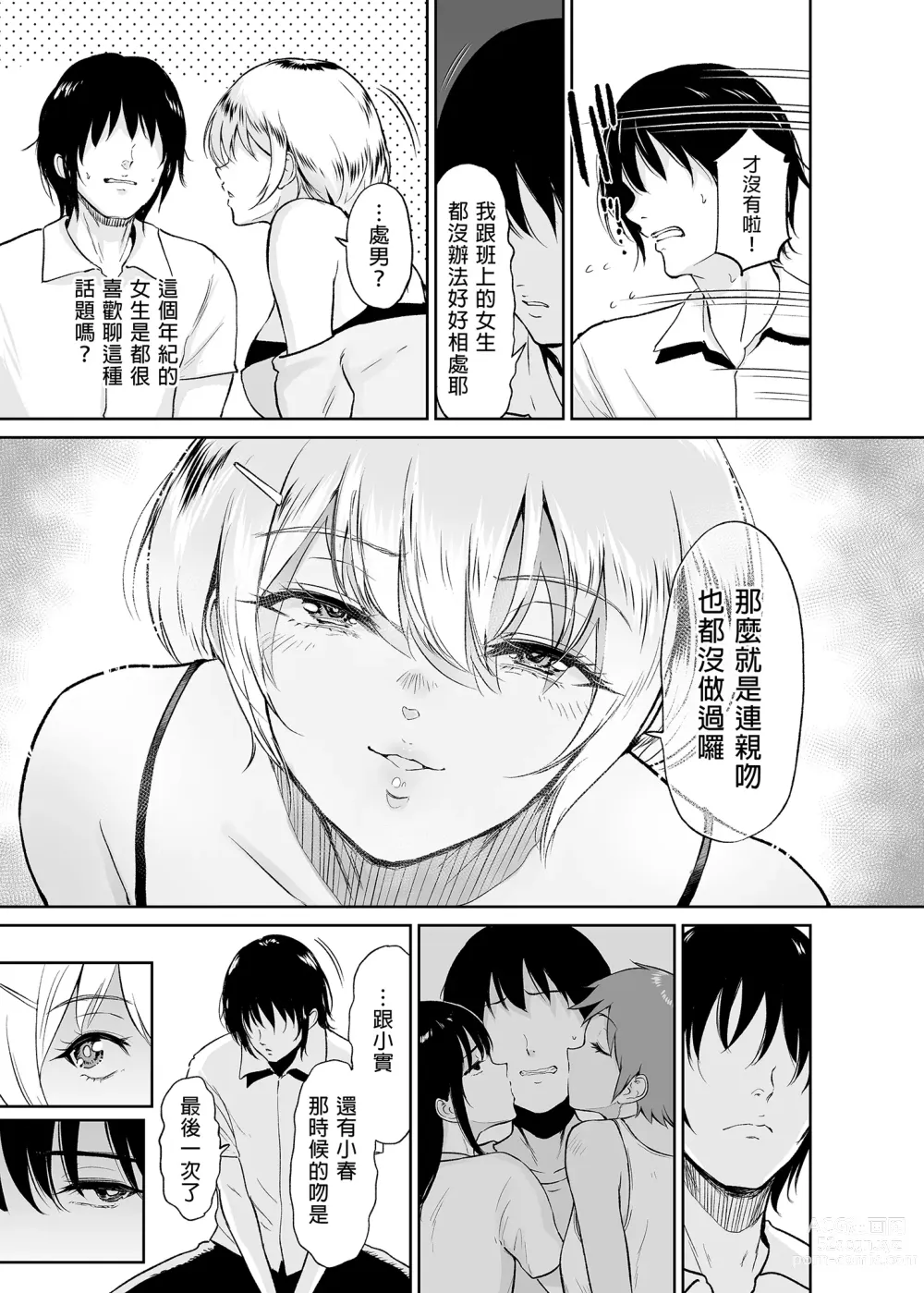 Page 12 of doujinshi Itoko to - Inaka de Saikai Shita Muchimuchi Musume Futari to no Tanetsuke Koubi Kiroku