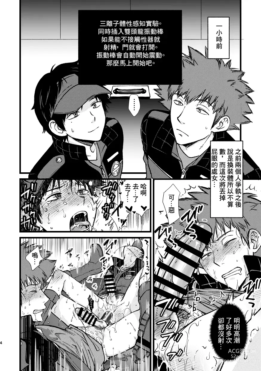 Page 4 of doujinshi Derarenai Heya - Soutou Vibe