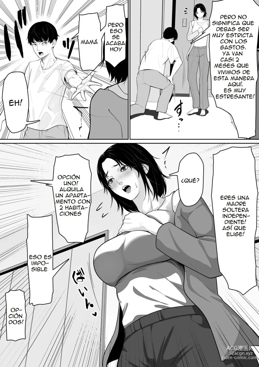 Page 4 of doujinshi Okaa-san de Sumasushikanakute