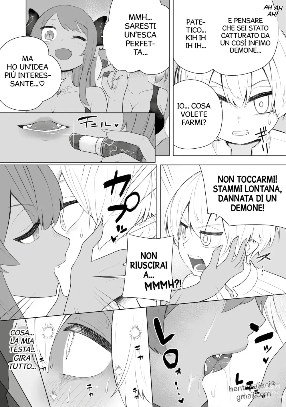 Page 4 of doujinshi Taima no Sandatsusha ~Taimashi ga Karada mo Kioku mo Succubus ni Ubawareru Ohanashi~