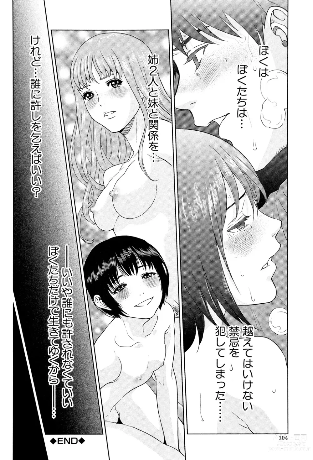 Page 104 of manga Boku-tachi no Kinki