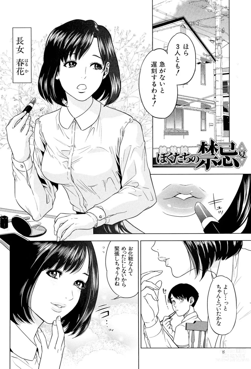 Page 8 of manga Boku-tachi no Kinki