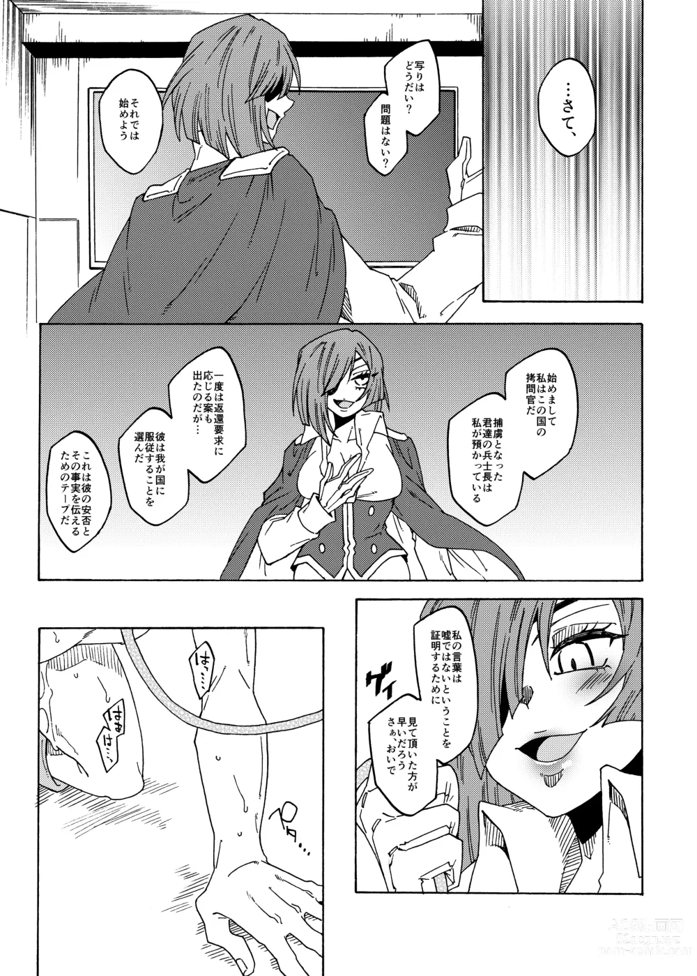 Page 30 of doujinshi Kusuguri Goumon Teikoku 2 ~Tekikoku Heishichou Haiboku Hen~