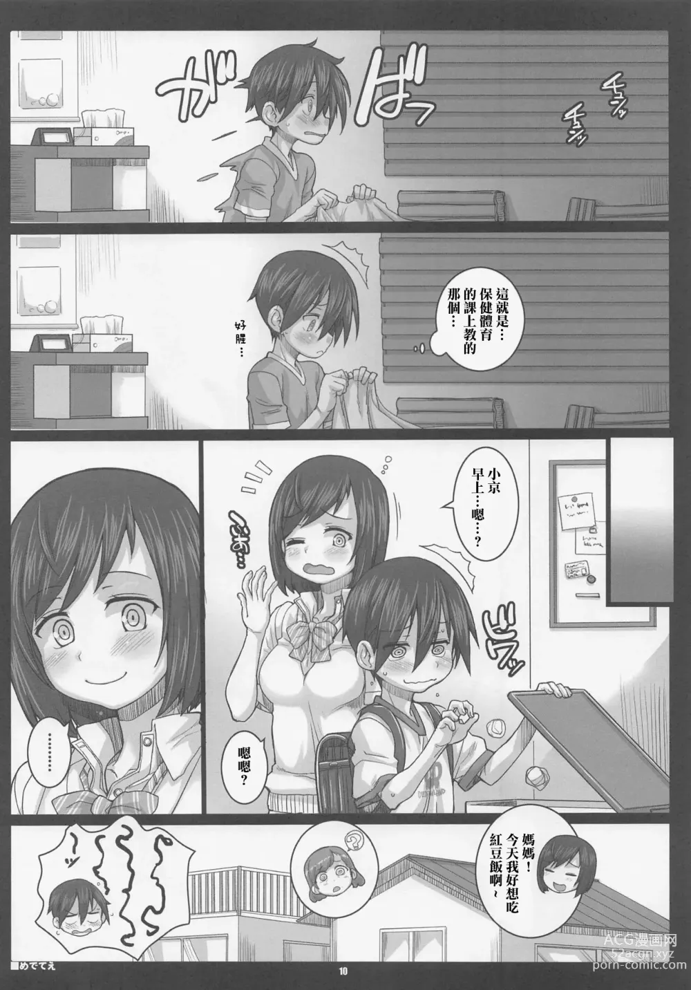 Page 10 of doujinshi 盯上我身體的危險傢伙