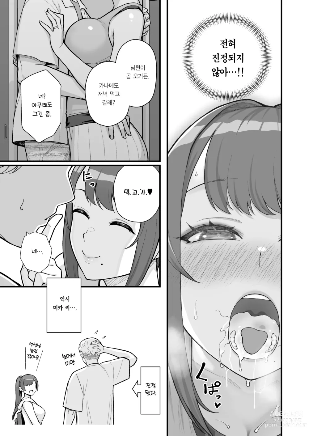 Page 27 of doujinshi 유부녀의 집에 대낮부터 방문하는 책