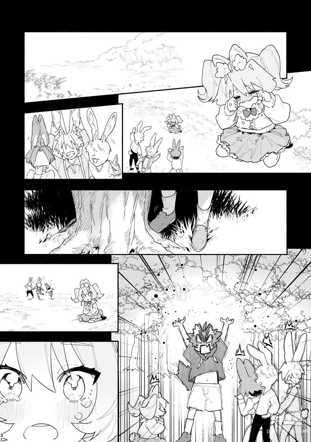 Page 31 of doujinshi ♂이 수비. 토끼 쨩 x 늑대 군