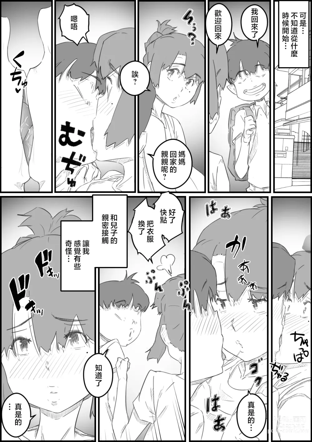 Page 6 of doujinshi 兒子、想和我無套做愛!? -兒子與我的特別關係-