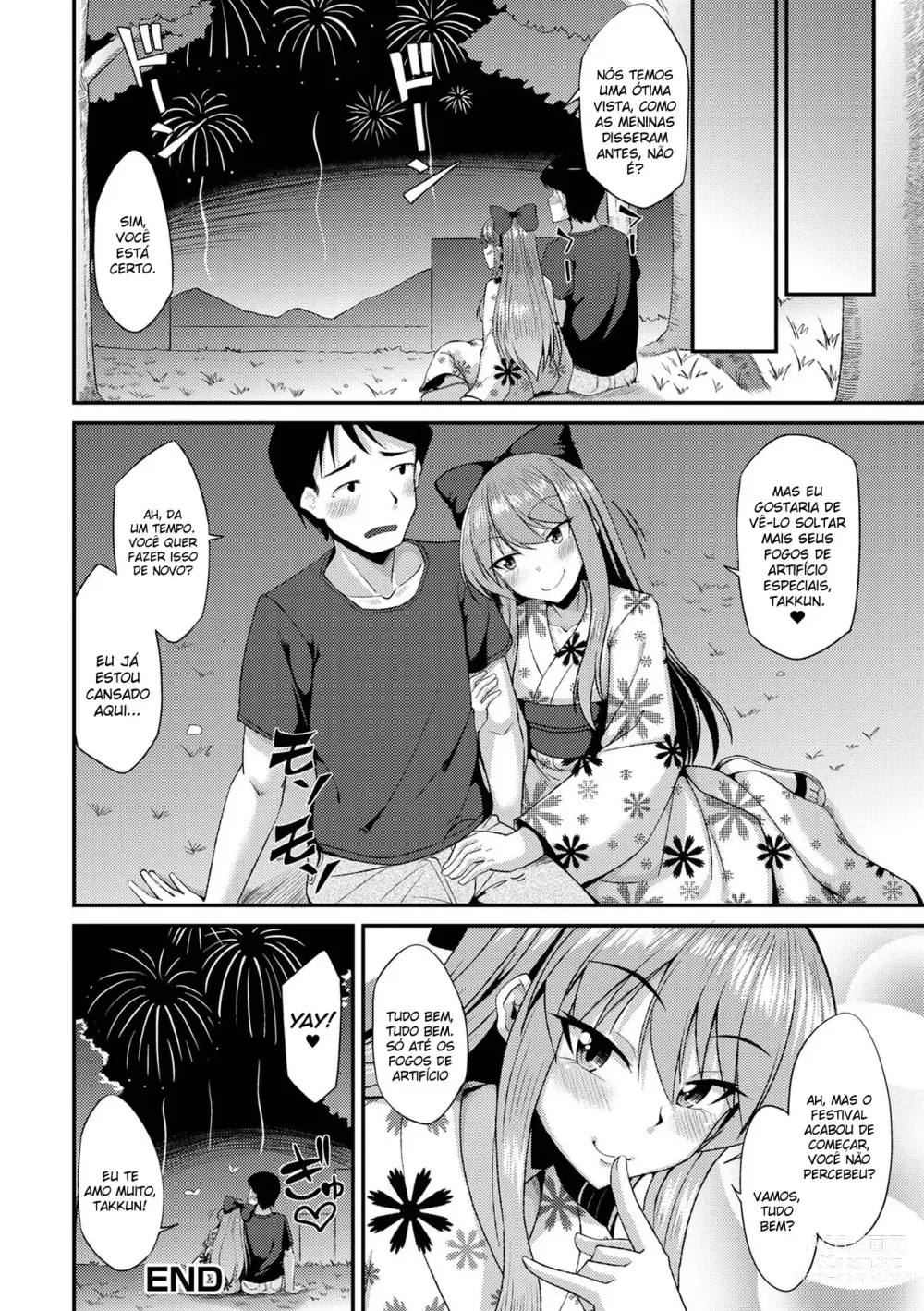 Page 20 of manga Manatsu no Yoru wa Omatsuri Sawagi!