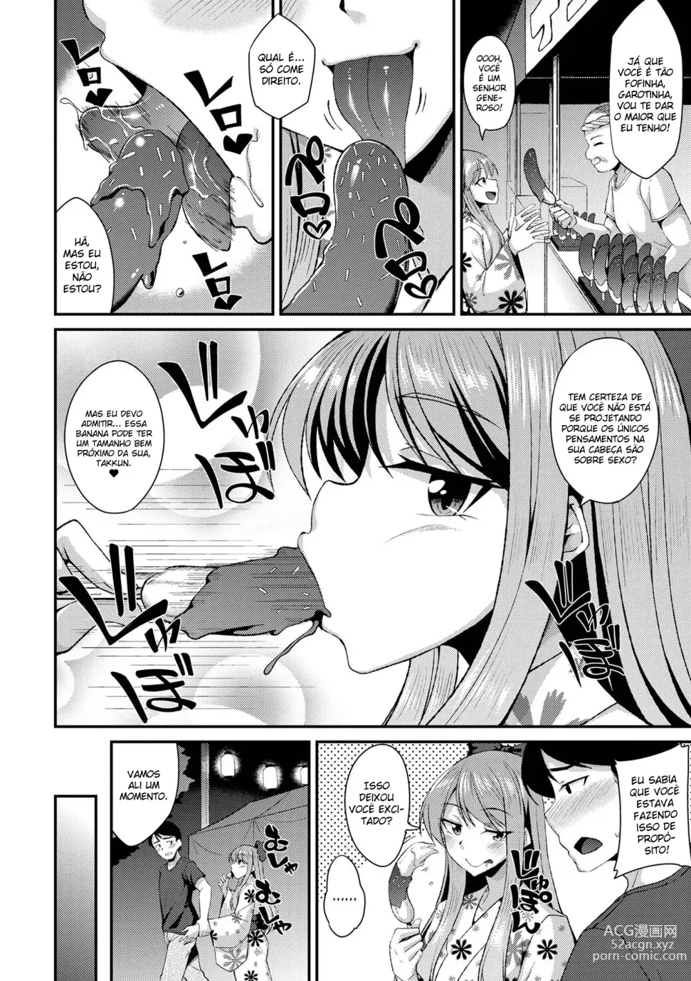 Page 4 of manga Manatsu no Yoru wa Omatsuri Sawagi!