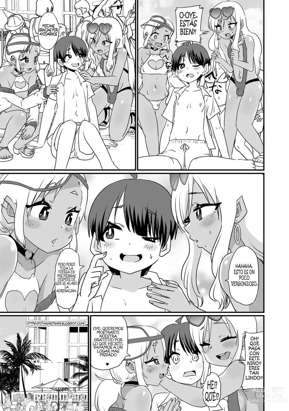 Page 3 of manga Otokonoko Gal no Abunai Natsuyasumi