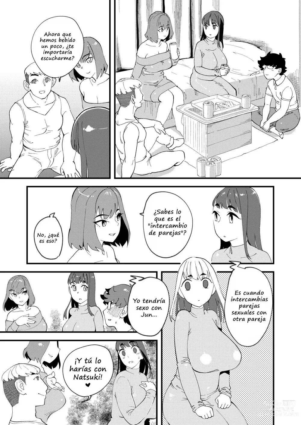 Page 8 of doujinshi My Best Friend's Girlfriend 2nd - Impregnation Swap