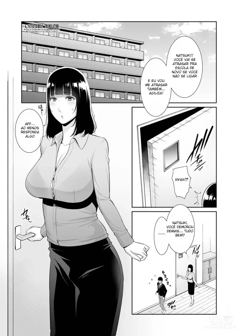 Page 2 of doujinshi Musuko ni Matagaru Hi ~Haha to Musuko no Hamedori Kiroku~