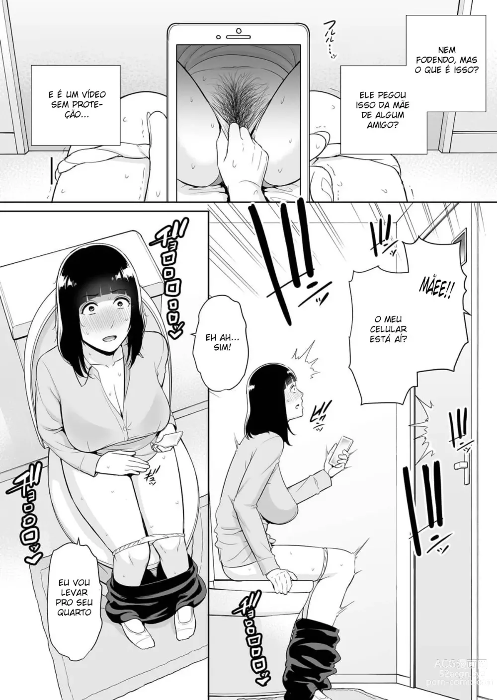 Page 5 of doujinshi Musuko ni Matagaru Hi ~Haha to Musuko no Hamedori Kiroku~