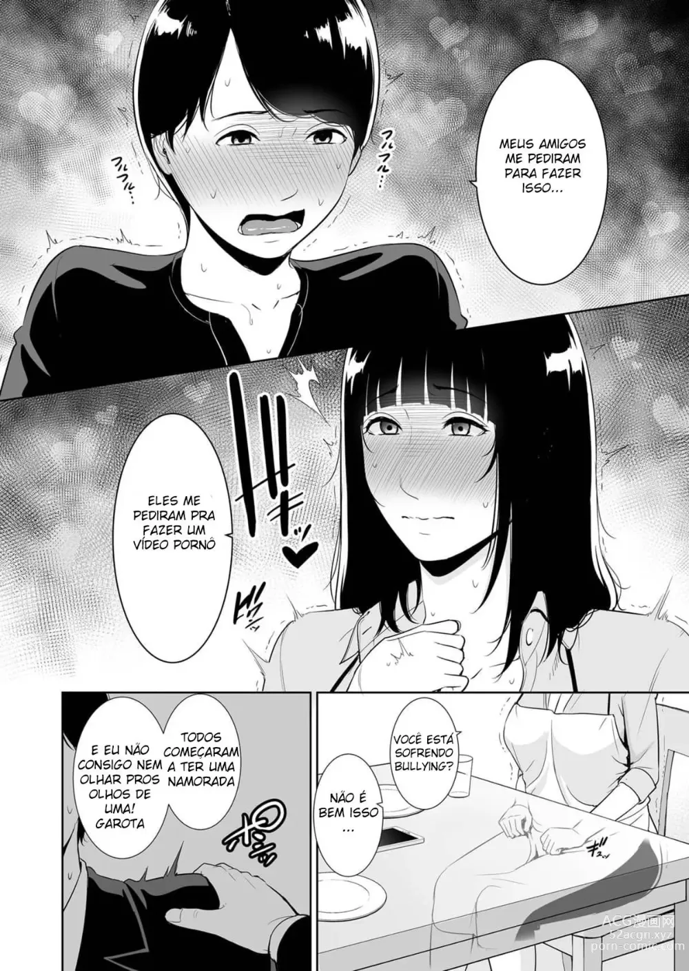 Page 9 of doujinshi Musuko ni Matagaru Hi ~Haha to Musuko no Hamedori Kiroku~