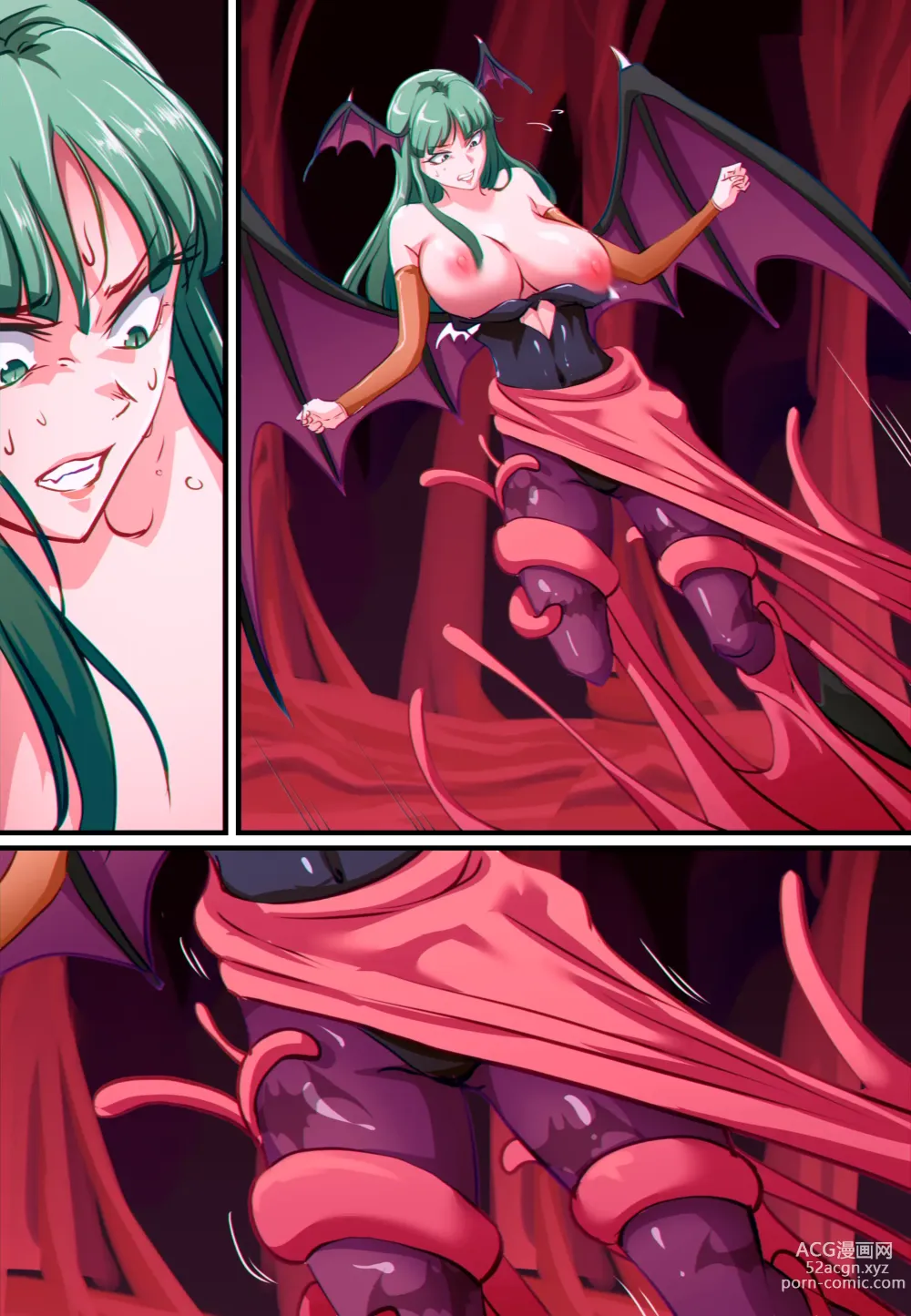 Page 10 of doujinshi Darkstalkers - Morrigan Aensland