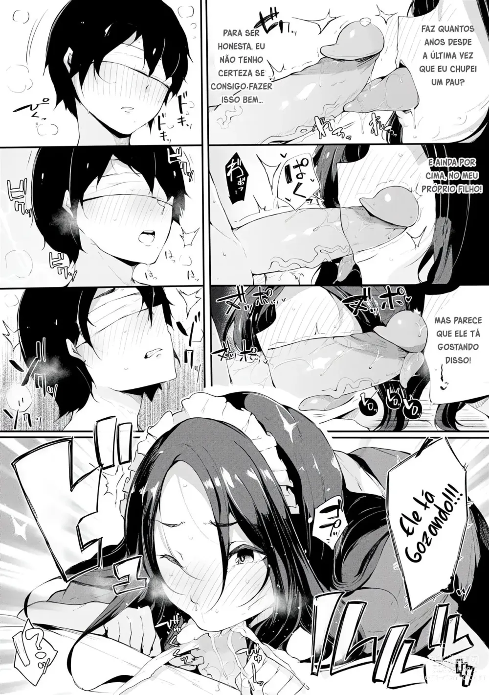 Page 10 of doujinshi Maid Mom