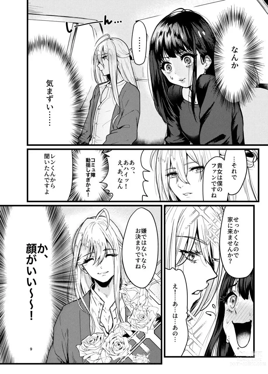 Page 8 of doujinshi Dansei Idol ni  Okasareru Hanashi