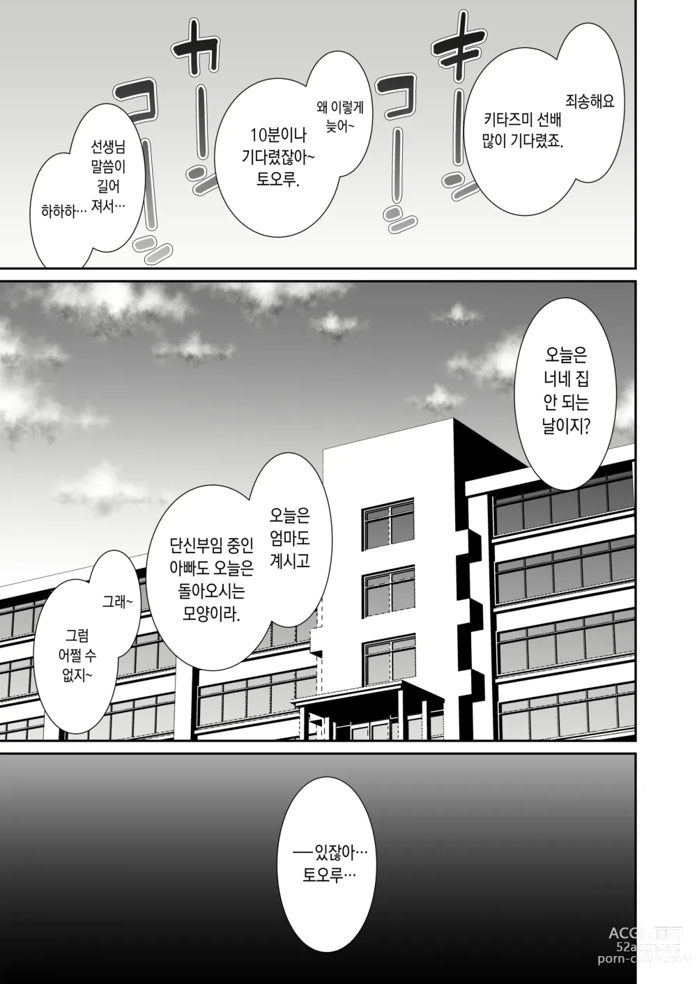 Page 2 of doujinshi 가출갸루 선배는 쉽게 대준다 2