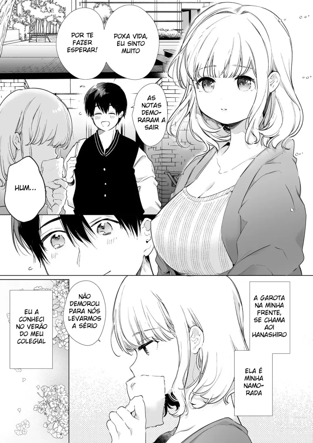 Page 3 of doujinshi Boku no Kanojo wa Yodare ga Oosugiru