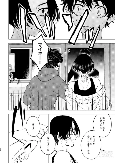 Page 25 of doujinshi Doushitatte Sukuwarenai yo.